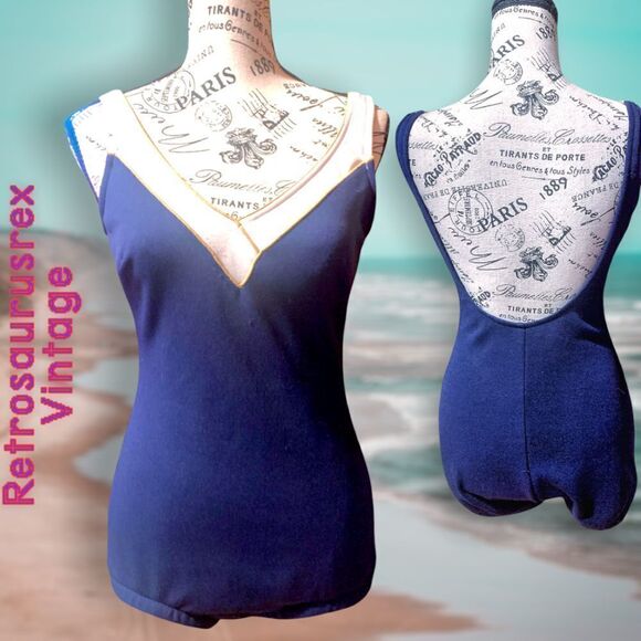Vintage One Piece Swimsuit - Picture 5 of 11